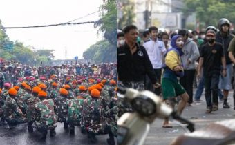 Markas Brimob Kwitang Dikepung Pendemo Siang ini, Massa Kembali Tuntut Keadilan