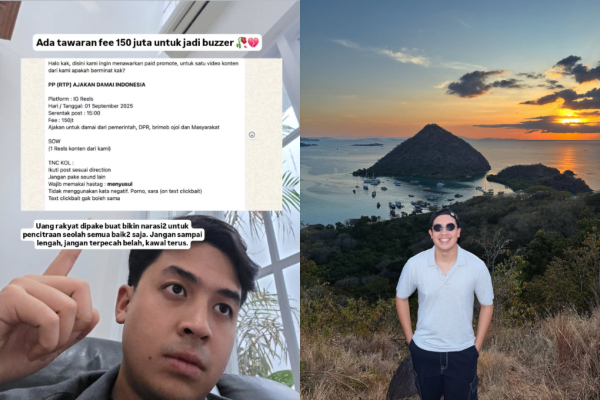 Buka-bukaan! Jerome Polin Dapat Tawaran Jadi Buzzer Rp150 Juta, Sempat Trending di X