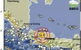 Terbaru! BMKG Catat 6 Gempa Susulan Muncul Pasca Gempa Bumi Bekasi M 4,9