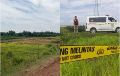 Penemuan Mayat Pria di Persawahan Karangsambung Bekasi: Mata Ditutup Lakban, Tangan Kaki Terikat