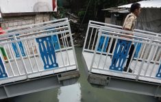 Wow! Jembatan Angkat Pertama di Jakarta Resmi Beroperasi, Panjang Capai 9 Meter