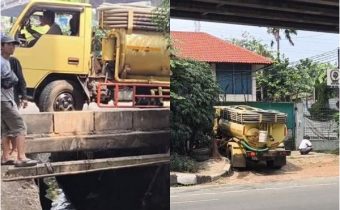 Ancaman Sanksi Truk Tinja Buang Muatan di Saluran Drainase Jakarta Timur, 3 Armada Ditahan