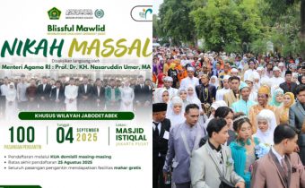 Jadwal Nikah Massal di Masjid Istiqlal September 2025, Catat Tanggalnya!