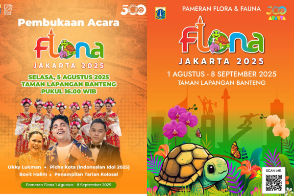 Resmi! Jadwal Pameran Flona 2025 di Lapangan Banteng, Catat Tanggalnya