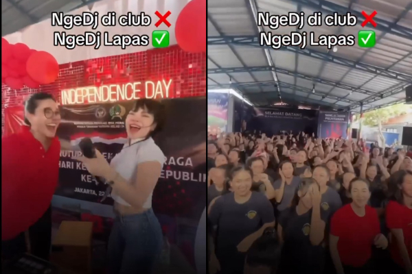 Dinar Candy Nge-DJ di Lapas Hibur Nikita Mirzani dan Warga Binaan: Seru-seruan Sambil Olahraga