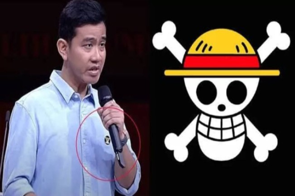 Gibran Rakabuming Pernah Pakai Logo Bendera One Piece