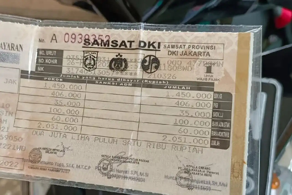 Cara Bayar Pajak Motor Tahunan via Aplikasi SIGNAL, Lengkap Beserta Cara Perhitungan Nominal Dendanya