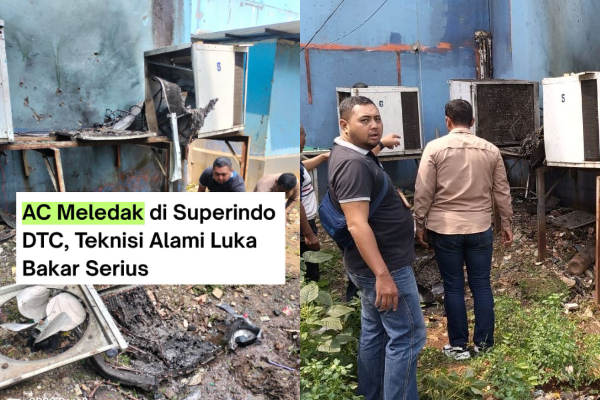 Ledakan di DTC Depok Gegerkan Warga, Teknisi Alami Luka Bakar 50 Persen