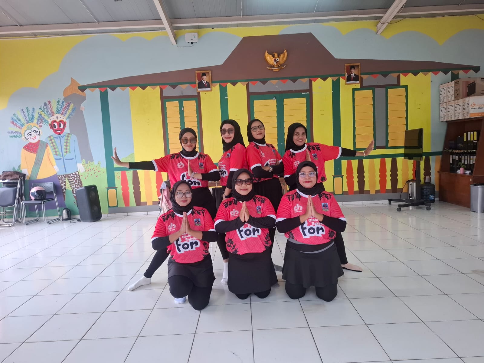 Lomba Tari Ondel-Ondel di Festival Olahraga Rakyat 2025