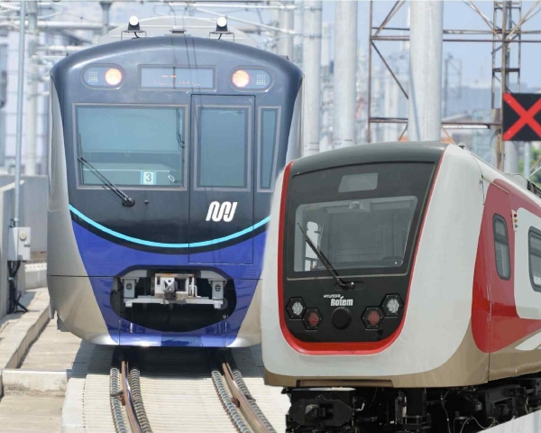 Tarif MRT, LRT, dan KRL Cuma Rp80