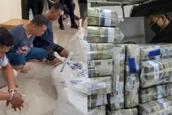 Polisi Amankan Sopir Bank Pelaku Pencurian Rp10 Miliar di Solo, 3 Karung Uang Pecahan Rp100Ribu Jadi Barang Bukti