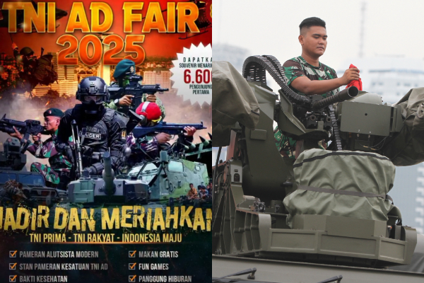 Rangkaian Acara TNI Fair 2025 di Monas, Ada Pameran Tank Harimau, Makan Gratis hingga Fun Games