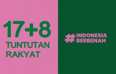 Makna Dibalik Warna Pink dan Hijau pada 17+8 Tuntutan Rakyat yang Sedang Viral, Sudah Tahu?