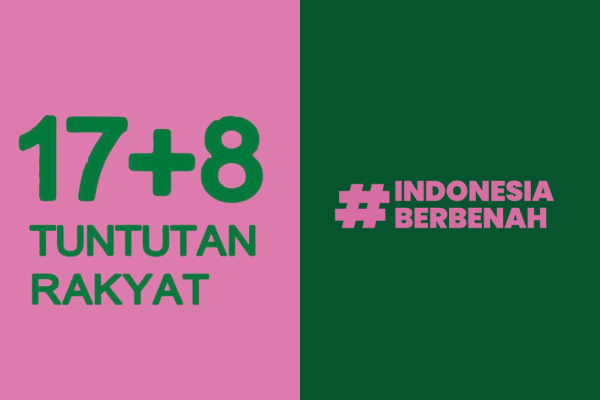 Makna Dibalik Warna Pink dan Hijau pada 17+8 Tuntutan Rakyat yang Sedang Viral, Sudah Tahu?