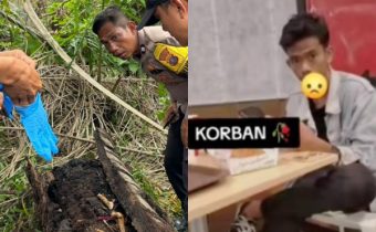 Kerangka Manusia dalam Pohon Aren di Serdang Bedagai Bikin Geger Warga