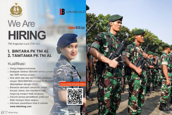 Catat Jadwal dan Syarat Pendaftaran TNI AL 2025 Tamtama dan Bintara 2025