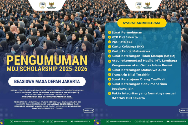 Cara Daftar Beasiswa Masa Depan Jakarta 2025, Langsung Dapat Rp6 Juta, Mahasiswa Segera Cek!