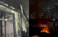 10 Rumah Terbakar di Setiabudi, Terdengar Ledakan Hebat dari Toko Tabung Gas