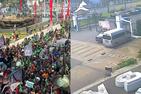 Link CCTV Demo Ojol Hari Ini 17 September 2025 di Jakarta, Terpantau Jalanan Menghijau!