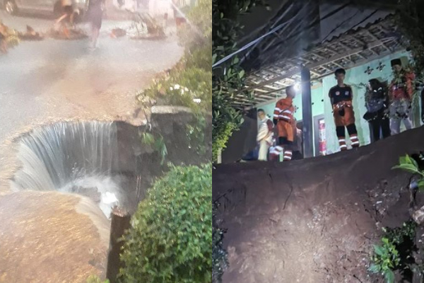 Hujan Deras Picu Tebing di Bogor Longsor: Puluhan Warga Mengungsi, Akses Jalan Ditutup 2 Hujan Deras Picu Tebing di Bogor Longsor: Puluhan Warga Mengungsi, Akses Jalan Ditutup