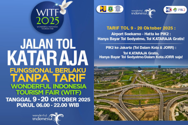 Tol Kataraja Resmi Dibuka Fungsional Gratis Hingga 20 Oktober 2025, Akses Bandara Soekarno-Hatta ke PIK2 Jadi Lebih Cepat!