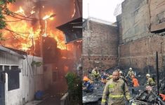 5 Rumah Terbakar di Tambora, 1 ODGJ Meregang Nyawa Gegara Terjebak