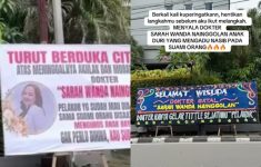 Papan Bunga Wisuda Dokter di Medan Viral: Dokter Hanya Gelar, Titel Sejatimu Pelakor!