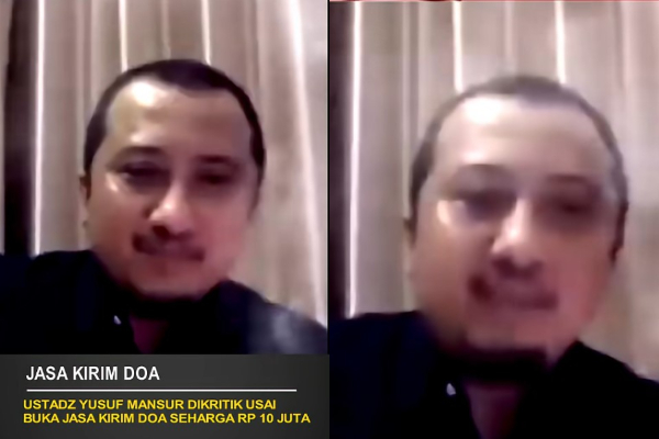 Yusuf Mansur Buka Jasa Kirim Doa