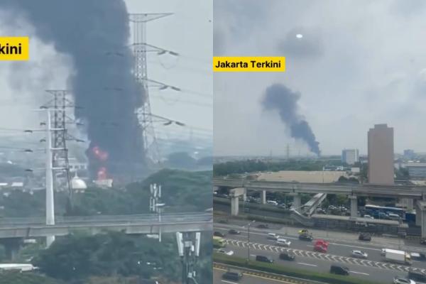 Kondisi Terkini Gudang Dekorasi Pesta Usai Terbakar di Kebon Pala, Besi Tenda Meleleh 3 Kondisi Terkini Gudang Dekorasi Pesta Usai Terbakar di Kebon Pala