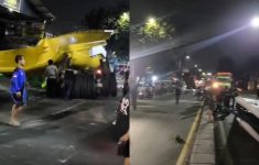 Truk Tabrak Papan Baliho di Bekasi, Ini Kondisi Terbarunya!