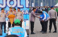 Pengemudi Ojol Jadi Mitra Jaga Keamanan Jakarta, Kenakan Rompi Khusus Ojol Kamtibnas
