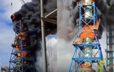 Detik-detik Pabrik Nikel di Morowali Terbakar