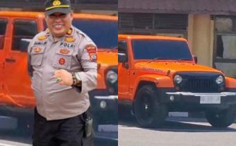 Gaji Perwira Polisi Makassar yang Menggunakan Pelat Palsu Mobil Rubicon, Diduga Turuti Gaya Hidup