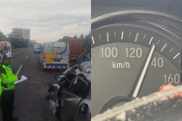 Kecelakaan Maut Honda HR-V di Jalan Tol Jagorawi, Diduga Kecepatan Capai 130 Km/Jam