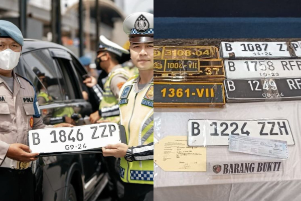 Jenis dan Arti Kode Pelat Nomor ZZ: Khusus Kendaraan Dinas Pejabat Negara dan Aparat, Ini Bedanya!