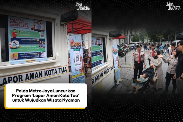 Simak! Cara Pengaduan Lapor Aman Kota Tua Lewat WhatsApp dan QR Code