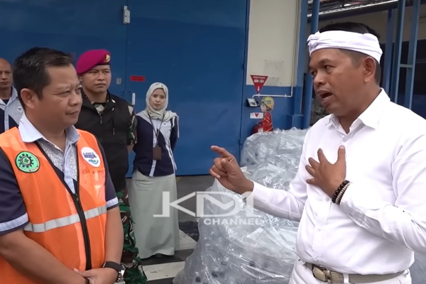 Dedi Mulyadi Sidak Sumber Air AQUA di Subang, Danone Bantah Ambil Air Sungai