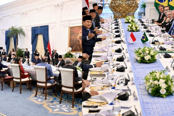 Spesial! Menu Nusantara Jamuan Makan Siang Presiden Brasil di Istana: Pecel Kembang-Pindang Serani