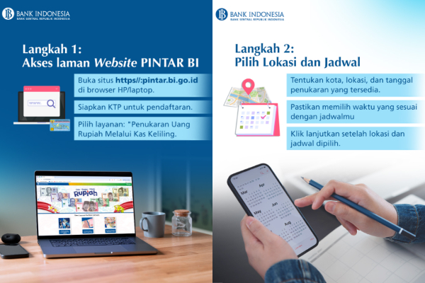 Cara Tukar Uang Baru di Aplikasi PINTAR BI, Begini Syarat dan Batas Maksimal Penukarannya