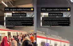 Viral! Asap dari Gerbong KRL di Stasiun Tanjung Barat Bikin Penumpang Berhamburan