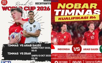 Info Tempat Nobar Timnas Indonesia vs Arab Saudi di Tangerang Round 4 Kualifikasi Piala Dunia