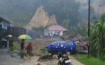 Bencana banjir dan tanah longsor di Sumatera Utara. (Source: BPBD Sumut)