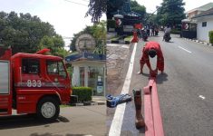 Kebakaran Markas Paspampres di Bogor, 8 Mobil Damkar Diterjunkan untuk Penanganan