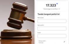 Link Petisi Tolak KUHAP Baru, Lebih dari 17 Ribu Tanda Tangan Terkumpul