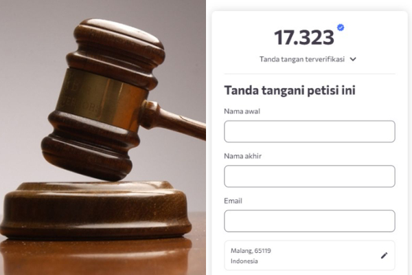 Link Petisi Tolak KUHAP Baru, Lebih dari 17 Ribu Tanda Tangan Terkumpul