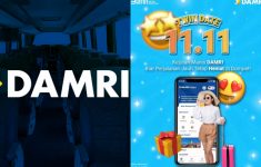 Cara Dapat Promo Tiket DAMRI 11.11, Diskon 20 Persen Berlaku Sehari, Cek Rutenya!