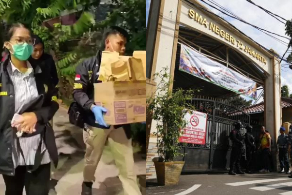 Pelaku Peledak SMAN 72 Jakarta Beli Bahan Lewat Online, Keluarga Mengira Paket Perlengkapan Sekolah