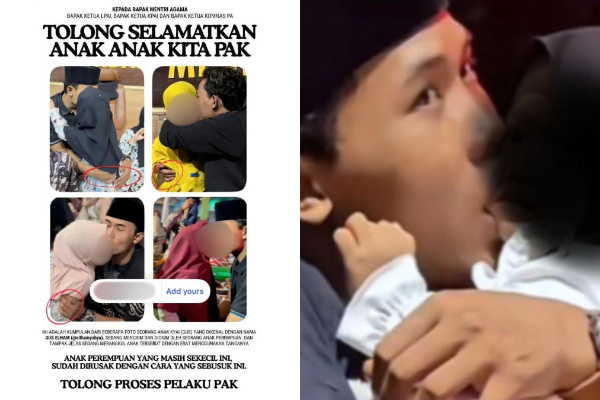 Gus Elham Cium Anak-Anak