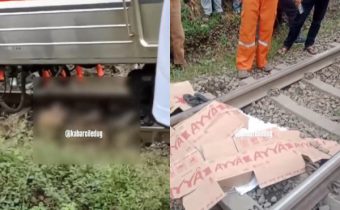 Wanita Tersambar Kereta di Kebayoran Lama, Warga Sempat Peringatkan Korban