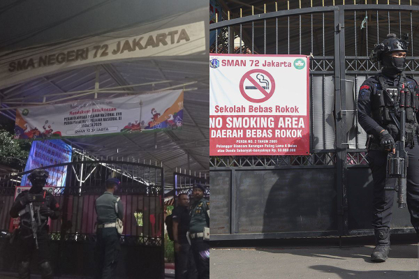 Pelaku Ledakan di SMA 72 Jakarta Rakit Bom Lewat Darknet, 96 Siswa Jadi Korban
